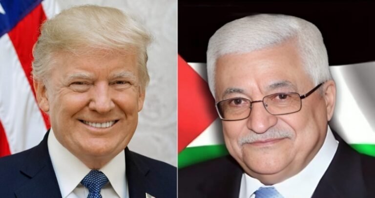 ترامب عباس